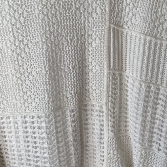 Alfred Dunner Open Knit Top Size Large - Picture 3 of 5